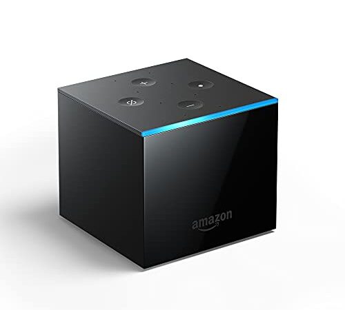 Fire TV Cube│Hands-free mit Alexa, 4K Ultra HD-Streaming-Mediaplayer