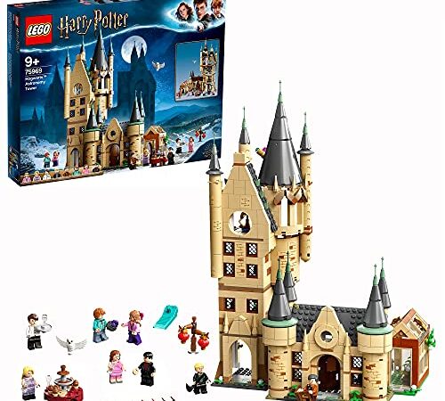 LEGO 75969 Harry Potter Astronomieturm auf Schloss Hogwarts, Spielzeug kompatibel mit der Großen Halle von Hogwarts und der Peitschenden Weide