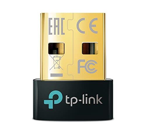 TP-Link UB500 Nano USB Bluetooth 5.0 Adapter Dongle (für PC Laptop Desktop Computer, unterstützt Windows 11/10/8.1/7, Plug & Play für Windows 11/10/8.1)